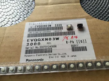 Imported Japan EVQQXN03W Tact Switch 6*6*3.1 Inside 4 feet Waterproof and dustproof buttons
Imported Japan EVQQXN03W Tact Switch 6*6*3.1 Inside 4 feet Waterproof and dustproof buttons
