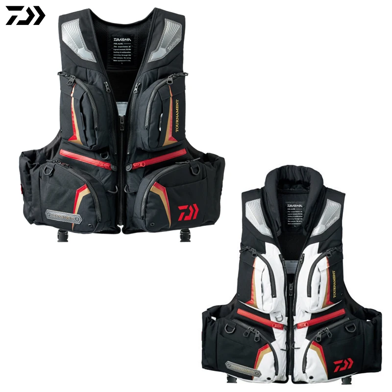 DAIWA Life Jacket Fishing Report Fly Fishing Vest Jacket Sea Outdoor Sports Multi-pocket for Professional/Amateur fisherman
DAIWA Life Jacket Fishing Report Fly Fishing Vest Jacket Sea Outdoor Sports Multi-pocket for Professional/Amateur fisherman