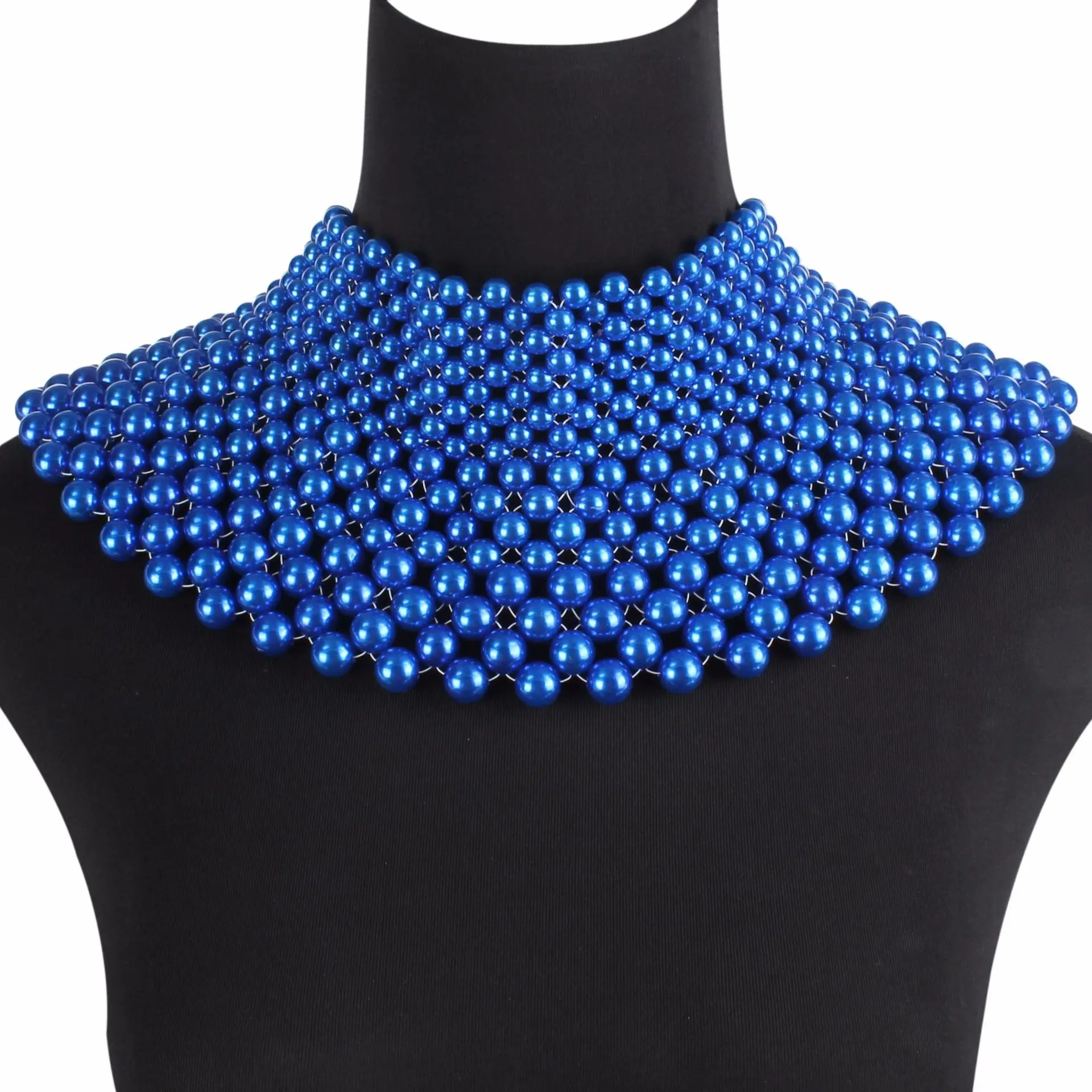 New fashion statement layered beads dedicated to the new big exaggerated party banquet dress chain necklace false collar
New fashion statement layered beads dedicated to the new big exaggerated party banquet dress chain necklace false collar