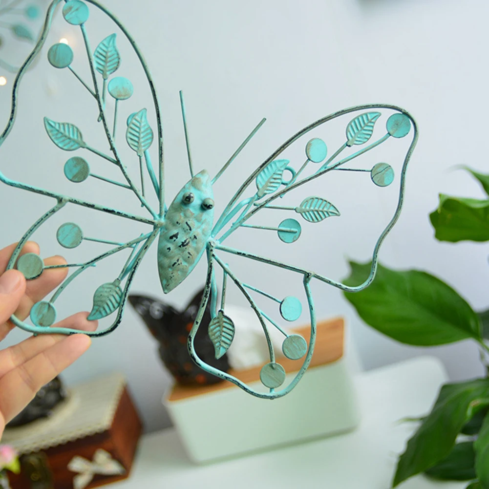 Iron Crafts Vintage Style Butterfly Hanging Ornament Wall Decoration Colorful
Iron Crafts Vintage Style Butterfly Hanging Ornament Wall Decoration Colorful