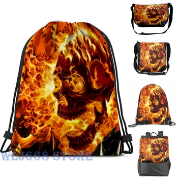 Funny graphic print shoulder Bags women Ghost rider fire Single shoulder backpack travel for men Gym Bag
Funny graphic print shoulder Bags women Ghost rider fire Single shoulder backpack travel for men Gym Bag