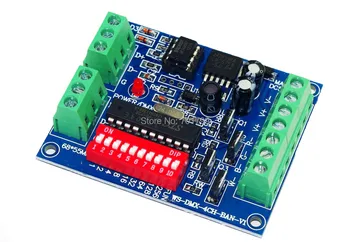 4CH easy dmx constant voltage decoder,DC5-24V input;4A*4channel output;L65*W55*H15mm
4CH easy dmx constant voltage decoder,DC5-24V input;4A*4channel output;L65*W55*H15mm
