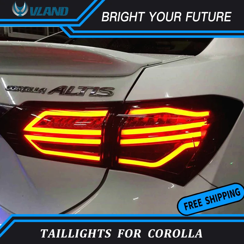 Rear Light for Toyota Corolla Tail Lights 2014 2015 2016 2017 2018 Rear Lamp DRL+Signal+Brake+Reverse
Rear Light for Toyota Corolla Tail Lights 2014 2015 2016 2017 2018 Rear Lamp DRL+Signal+Brake+Reverse