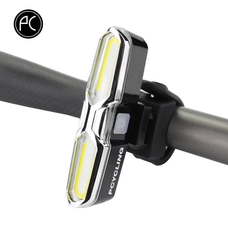 PCycling Bicycle Front Light Rear Light USB Charge IPX4 Waterproof Highlight 46 COB Led 6 Modes 3 Colors Long Endurance Light
PCycling Bicycle Front Light Rear Light USB Charge IPX4 Waterproof Highlight 46 COB Led 6 Modes 3 Colors Long Endurance Light