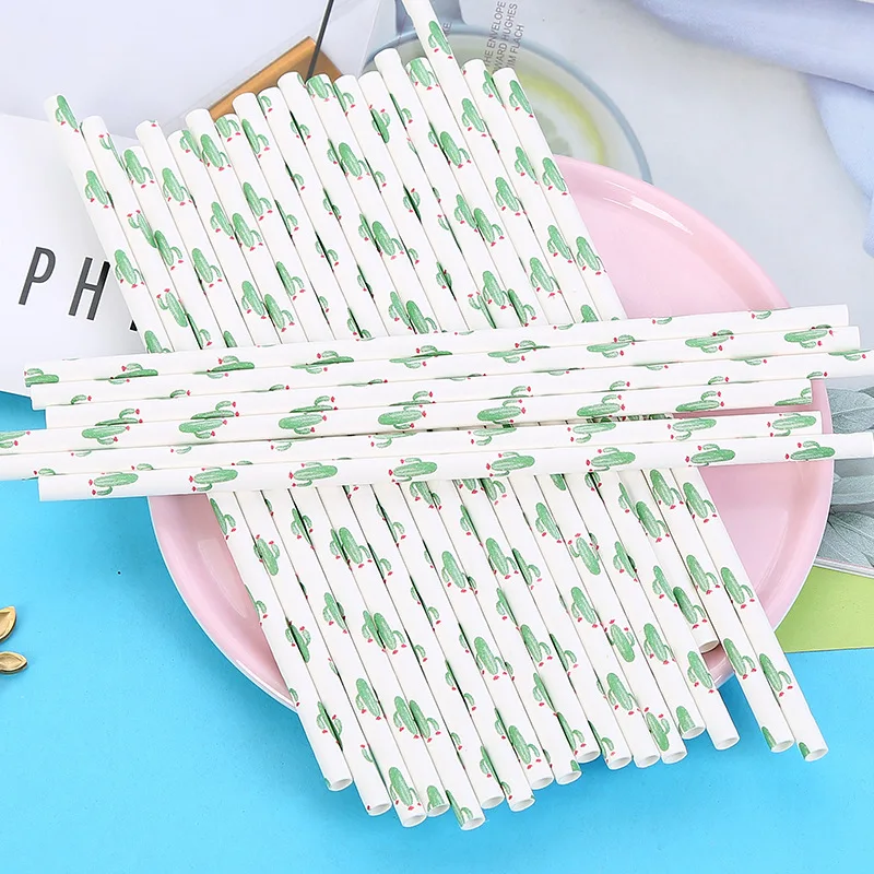 Creative Plants Pattern Disposable Straws Food-grade Paper Straws Kids Birthday Wedding Event Decor Christmas Party Supplies
Creative Plants Pattern Disposable Straws Food-grade Paper Straws Kids Birthday Wedding Event Decor Christmas Party Supplies