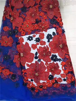 New Arrival African Appliqued Tulle Lace Fabric Wholesale African Party Laces 2017 Popular 3D Rose Beaded French Lace Fabrics
New Arrival African Appliqued Tulle Lace Fabric Wholesale African Party Laces 2017 Popular 3D Rose Beaded French Lace Fabrics