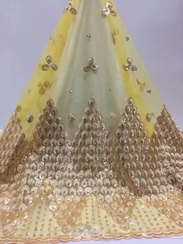 nigerian lace fabrics 5yard fashion african lace fabric with sequin flower design high quality sequin fabric wedding
nigerian lace fabrics 5yard fashion african lace fabric with sequin flower design high quality sequin fabric wedding