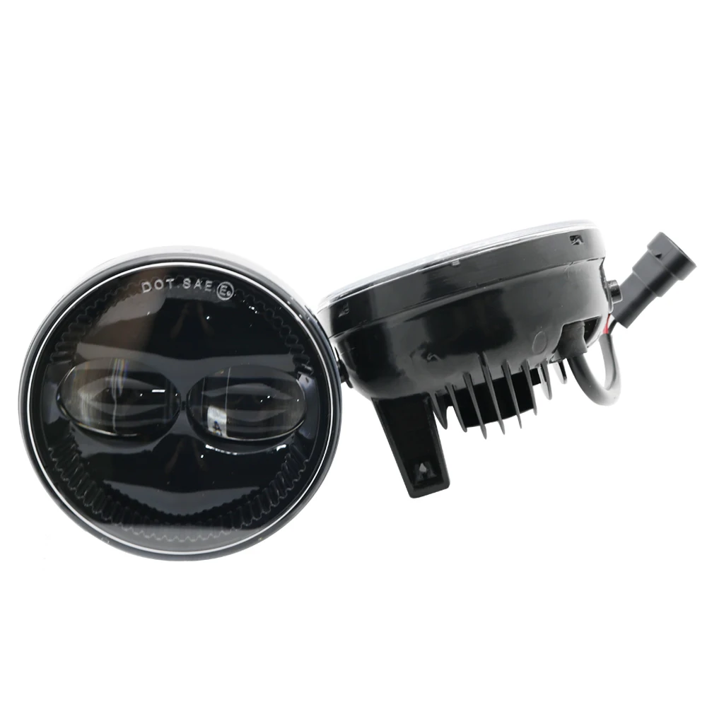 2x 4.5 inch Newest High Power LED Fog Light Bulb Lamp Car-styling Led Fog Lamp Projector for Ford F150 F-150 2007-2014 years (18)