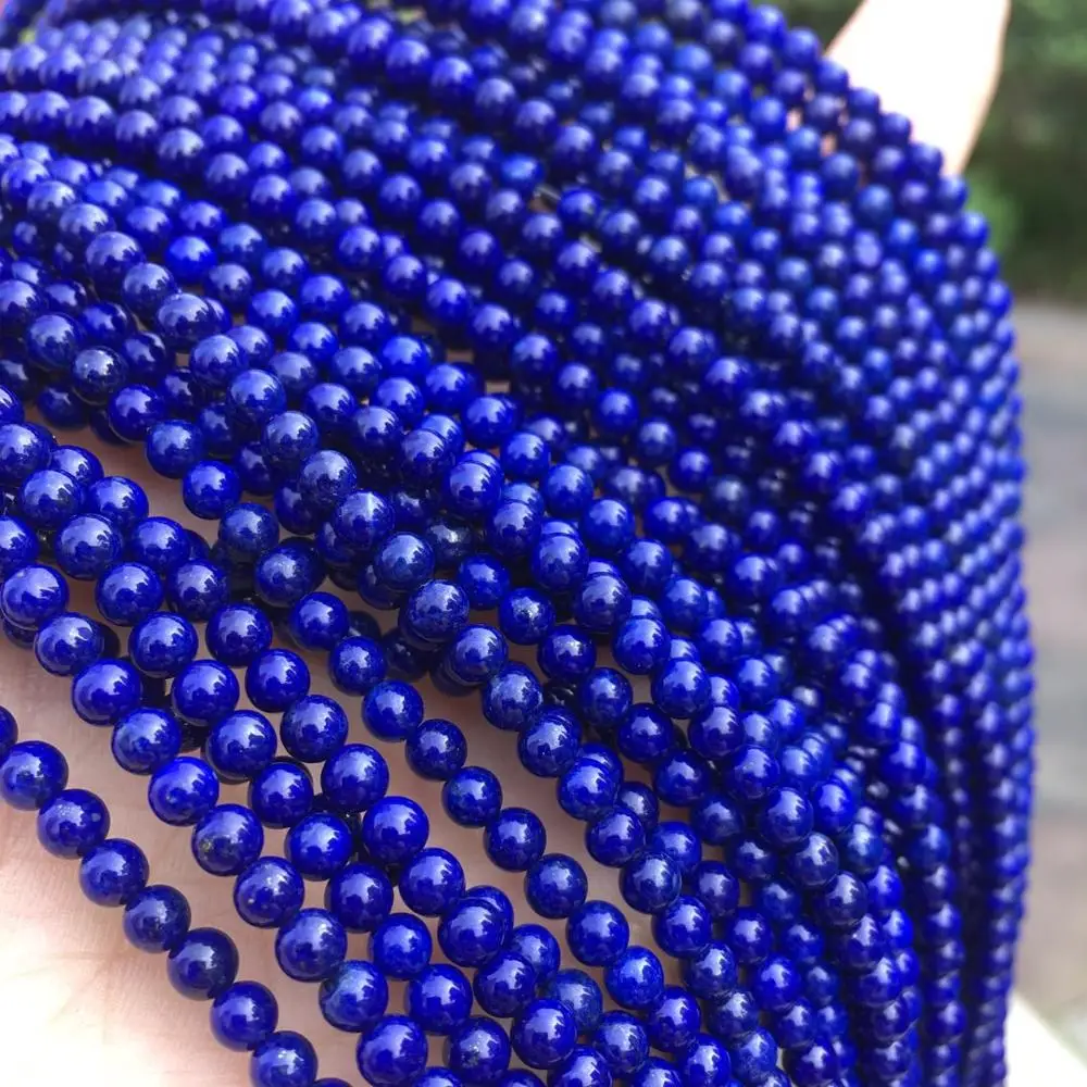 Lapis Lazuli Beads 3.8mm 40cm Natural Blue Lapis Lazuli Gemstones Loose Stones Loose Gems for Jewelry Making
Lapis Lazuli Beads 3.8mm 40cm Natural Blue Lapis Lazuli Gemstones Loose Stones Loose Gems for Jewelry Making