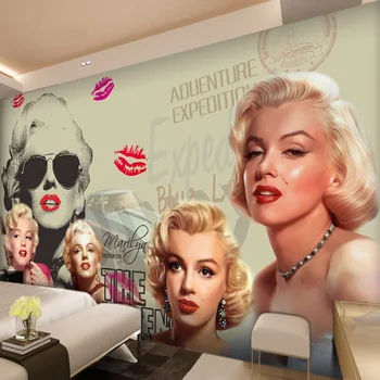 Custom Fashion Woman Photo Wallpaper European-style Picture Of Marilyn Monroe Wall Papers Study Room Sofa Background Home Decor
Custom Fashion Woman Photo Wallpaper European-style Picture Of Marilyn Monroe Wall Papers Study Room Sofa Background Home Decor