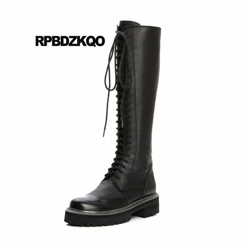 Long Lace Up Chunky Fur Winter British Black Patent Leather 2018 Slim Genuine Knee High Luxury Low Heel Autumn Women Boots Shoes
Long Lace Up Chunky Fur Winter British Black Patent Leather 2018 Slim Genuine Knee High Luxury Low Heel Autumn Women Boots Shoes