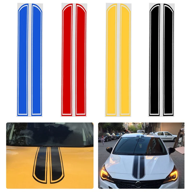 Universal 130cm x 24cm Car Hood Scratched Stickers Engine Cover Car Styling Decal DIY Stripe Vinyl Car Stickers
Universal 130cm x 24cm Car Hood Scratched Stickers Engine Cover Car Styling Decal DIY Stripe Vinyl Car Stickers