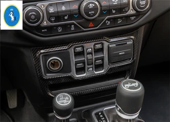 Yimaautotrims Auto Accessory Central Control Window Button Switch Frame Cover Trim ABS Fit For Jeep Wrangler JL 2018 2019 2020
Yimaautotrims Auto Accessory Central Control Window Button Switch Frame Cover Trim ABS Fit For Jeep Wrangler JL 2018 2019 2020