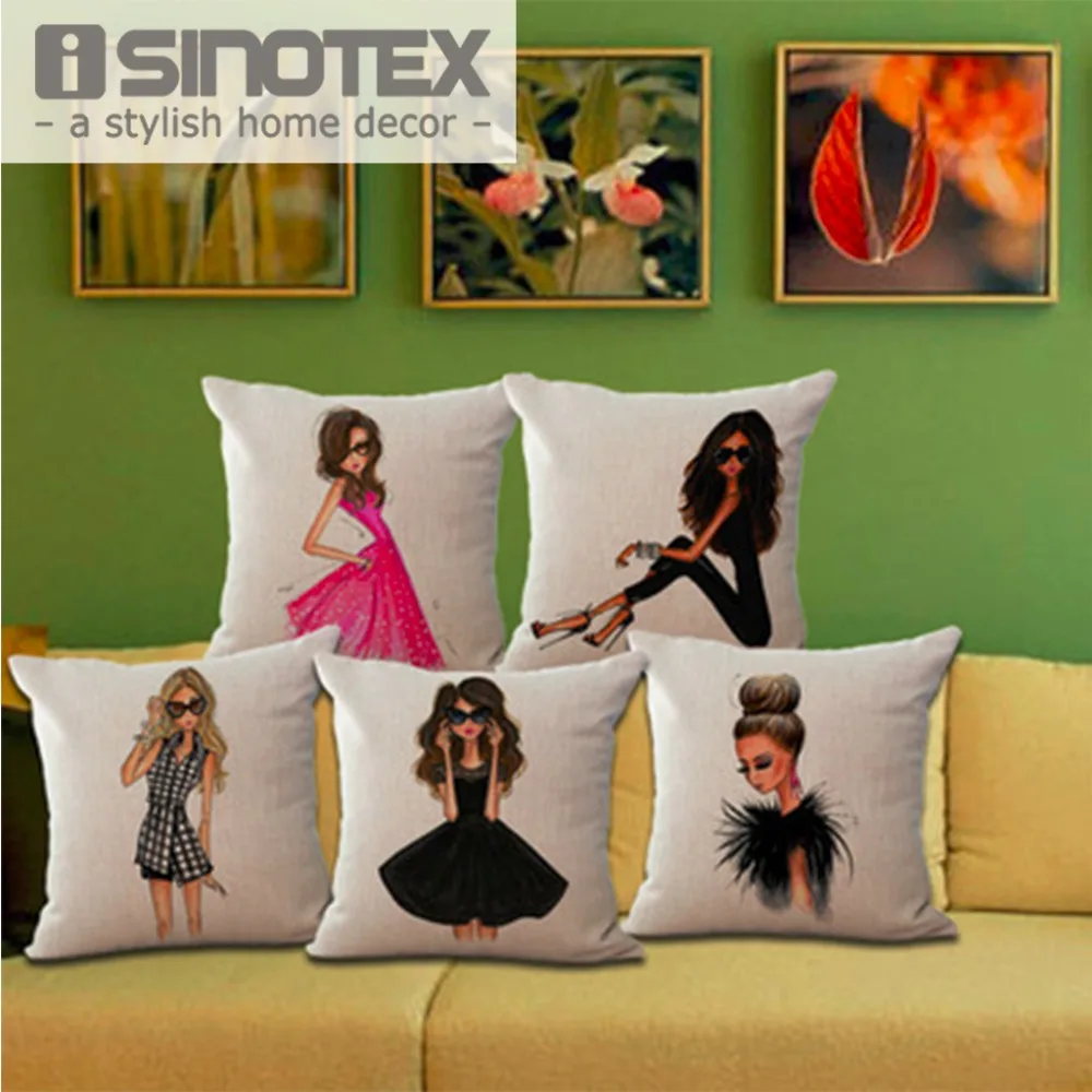 Urban Fashion Girls Cushion Cover Home Decor for Sofa Chair Car Decoration Pillow Case Cover Almofada Cojines 43*43cm
Urban Fashion Girls Cushion Cover Home Decor for Sofa Chair Car Decoration Pillow Case Cover Almofada Cojines 43*43cm
