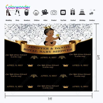 Little Prince Series Photography Background African Baby with Golden Crown 7x5ft White Curtain with Diamonds Black Wall Backdrop
Little Prince Series Photography Background African Baby with Golden Crown 7x5ft White Curtain with Diamonds Black Wall Backdrop