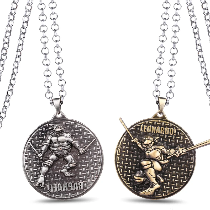 MS JEWELS Teenage Mutant Ninja Turtles Metal Charm Pendant Necklace Cosplay Jewelry Gift Accessories
MS JEWELS Teenage Mutant Ninja Turtles Metal Charm Pendant Necklace Cosplay Jewelry Gift Accessories