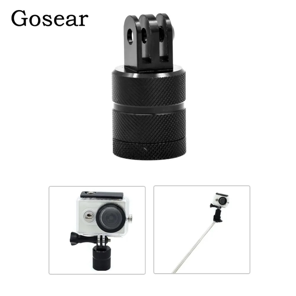 Gosear Saddle Mount Monopod Tripode Holder Bracket Adapter Rod Clamp for Gopro Go Pro Hero 5 4 3 2 Xiaomi yi 2 4k 4 k SJ4000
Gosear Saddle Mount Monopod Tripode Holder Bracket Adapter Rod Clamp for Gopro Go Pro Hero 5 4 3 2 Xiaomi yi 2 4k 4 k SJ4000