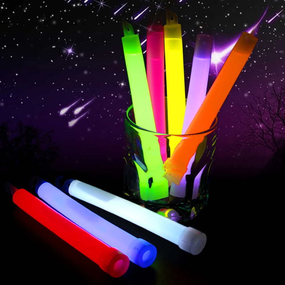 5pcs 15CM Hot Industrial Grade Glow Sticks Light Stick Party Camping Emergency Lights Glowstick Chemical Fluorescent with Hook
5pcs 15CM Hot Industrial Grade Glow Sticks Light Stick Party Camping Emergency Lights Glowstick Chemical Fluorescent with Hook