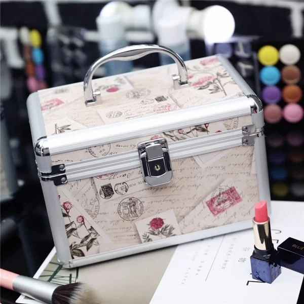 Professional Aluminum Makeup Case Portable Travel Jewelry Train Case Cosmetic Organizer Case Box with Mirror Beauty Vanity Case
Professional Aluminum Makeup Case Portable Travel Jewelry Train Case Cosmetic Organizer Case Box with Mirror Beauty Vanity Case
