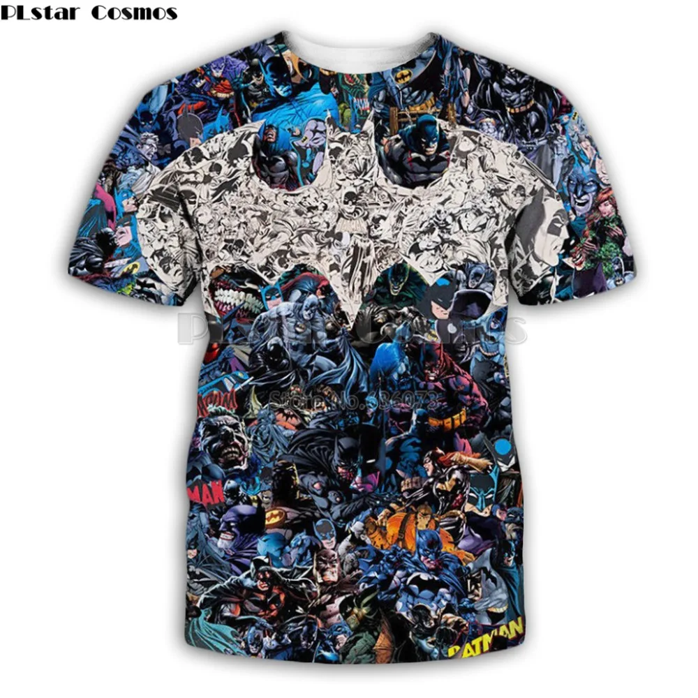 PLstar Cosmos summer Fashion t-shirt DC Comic Superhero Batman Collage 3d Print Unisex T-shirt Harajuku Casual streetwear tshirt
PLstar Cosmos summer Fashion t-shirt DC Comic Superhero Batman Collage 3d Print Unisex T-shirt Harajuku Casual streetwear tshirt