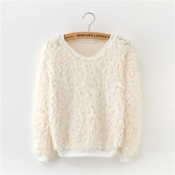 Europe America Women's Sweater Thicken Plus Velvet Pullover Sweaters Casual Fashion Women's Large Size O-neck Tops Female
Europe America Women's Sweater Thicken Plus Velvet Pullover Sweaters Casual Fashion Women's Large Size O-neck Tops Female