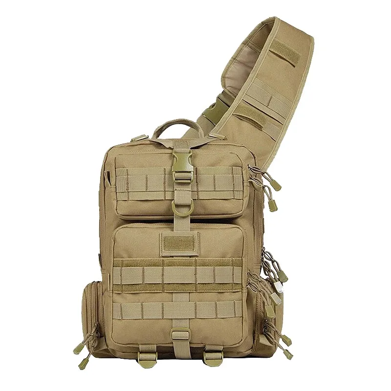 

25L Military Tactical Sling Bag Chest Bags Army Backpack Molle Rucksack Outdoor Hiking Camping Men mochila tactica militar