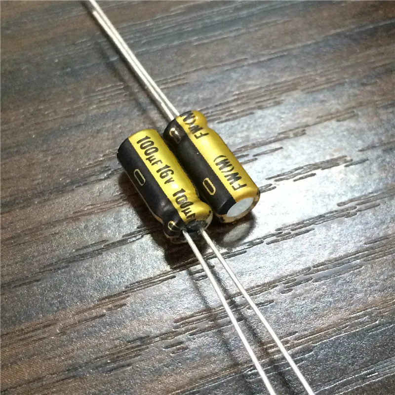 10pcs 100uF 16V NICHICON FW Series 5x11mm 16V100uF Audio Aluminum Electrolytic Capacitor
10pcs 100uF 16V NICHICON FW Series 5x11mm 16V100uF Audio Aluminum Electrolytic Capacitor