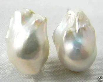 Free shipping Fine JEWELRY 14x20 mm white baroque keshi reborn southsea pearl 925 silver earring
Free shipping Fine JEWELRY 14x20 mm white baroque keshi reborn southsea pearl 925 silver earring