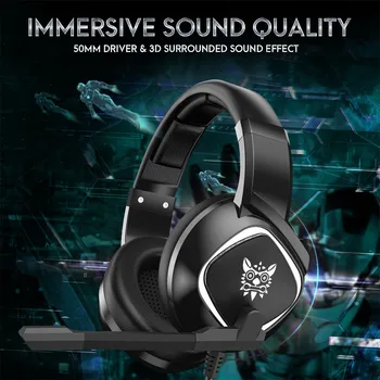 3D Surround Mic Gaming Headset Bass Stereo Headphones For PC PS4 For Xbox One Games Noise Reduction Headphone 529
3D Surround Mic Gaming Headset Bass Stereo Headphones For PC PS4 For Xbox One Games Noise Reduction Headphone 529