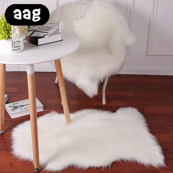 AAG Soft Artificial Sheepskin Rug Chair Cover Bedroom Mat Artificial Wool Warm Hairy Carpet Seat Wool Warm Textil Fur Area Rugs
AAG Soft Artificial Sheepskin Rug Chair Cover Bedroom Mat Artificial Wool Warm Hairy Carpet Seat Wool Warm Textil Fur Area Rugs