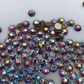 1440pcs/720pcs Packing New Faced (8 big + 8 small) ss20 (4.8-5.0mm) Lt.Amethyst AB color Nail Art Glue On No hotfix Rhinestone
1440pcs/720pcs Packing New Faced (8 big + 8 small) ss20 (4.8-5.0mm) Lt.Amethyst AB color Nail Art Glue On No hotfix Rhinestone