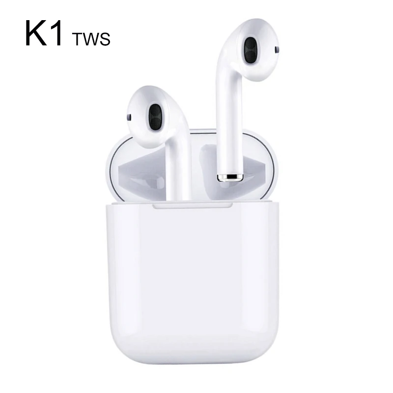 Fviyi K1 Tws Bluetooth 5.0 Earphone Wireless Stereo Earbuds Tap Control Earpiece with Portable Charging Box for iphone Xiaomi
Fviyi K1 Tws Bluetooth 5.0 Earphone Wireless Stereo Earbuds Tap Control Earpiece with Portable Charging Box for iphone Xiaomi