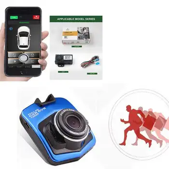 Car DVR Camera Dashcam Full HD 1080P Night Vision Dash Cam + Smartphone Central Locking Keyless System Car Alarm System
Car DVR Camera Dashcam Full HD 1080P Night Vision Dash Cam + Smartphone Central Locking Keyless System Car Alarm System