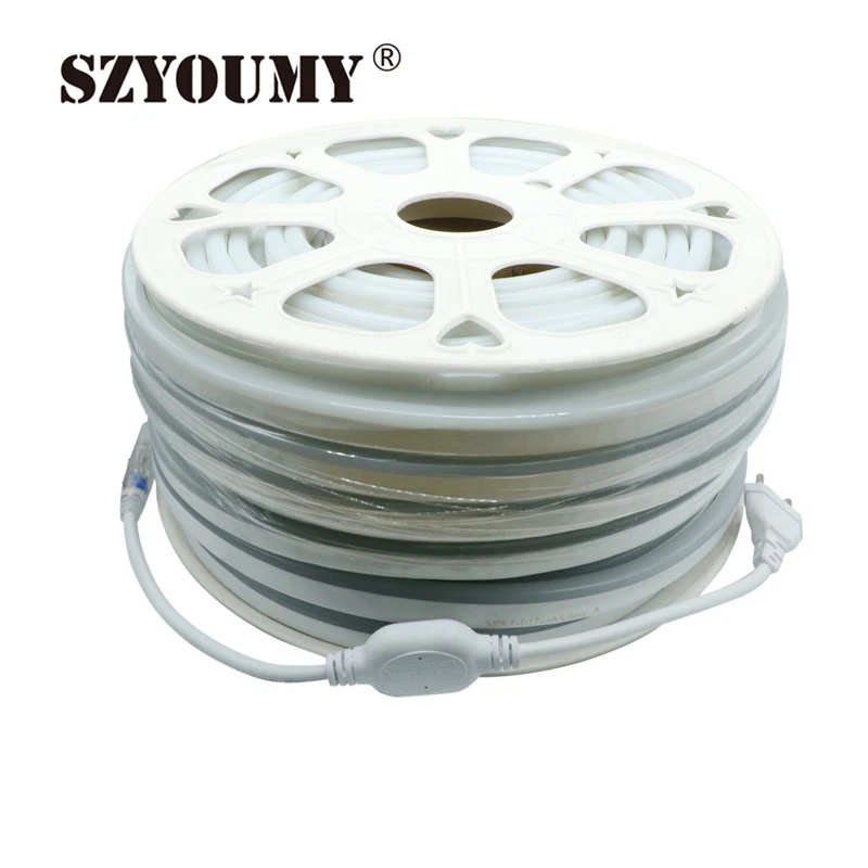 SZYOUMY LED Neon Strip DC 12V 120 LED/Meter 2835 Flexible Neon Light Waterproof Outdoor Decorative LED Strip with Power Plug
SZYOUMY LED Neon Strip DC 12V 120 LED/Meter 2835 Flexible Neon Light Waterproof Outdoor Decorative LED Strip with Power Plug