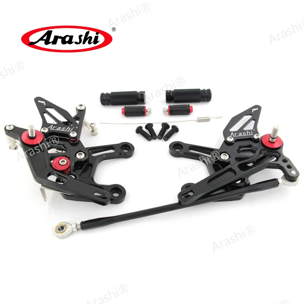 Arashi Adjustable Footrest For KAWASAKI NINJA ZX10R 2015 - 2017 CNC Rearset Foot Peg Rear Footpegs Pedals ZX-10R ZX 10R 2016 ABS
Arashi Adjustable Footrest For KAWASAKI NINJA ZX10R 2015 - 2017 CNC Rearset Foot Peg Rear Footpegs Pedals ZX-10R ZX 10R 2016 ABS