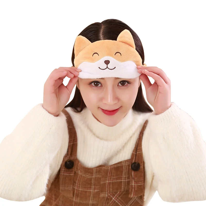Cartoon Corgi Dog Sleeping Mask Plush Eye Shade Cover Blindfold Eyeshade Suitable For Travel Home
Cartoon Corgi Dog Sleeping Mask Plush Eye Shade Cover Blindfold Eyeshade Suitable For Travel Home