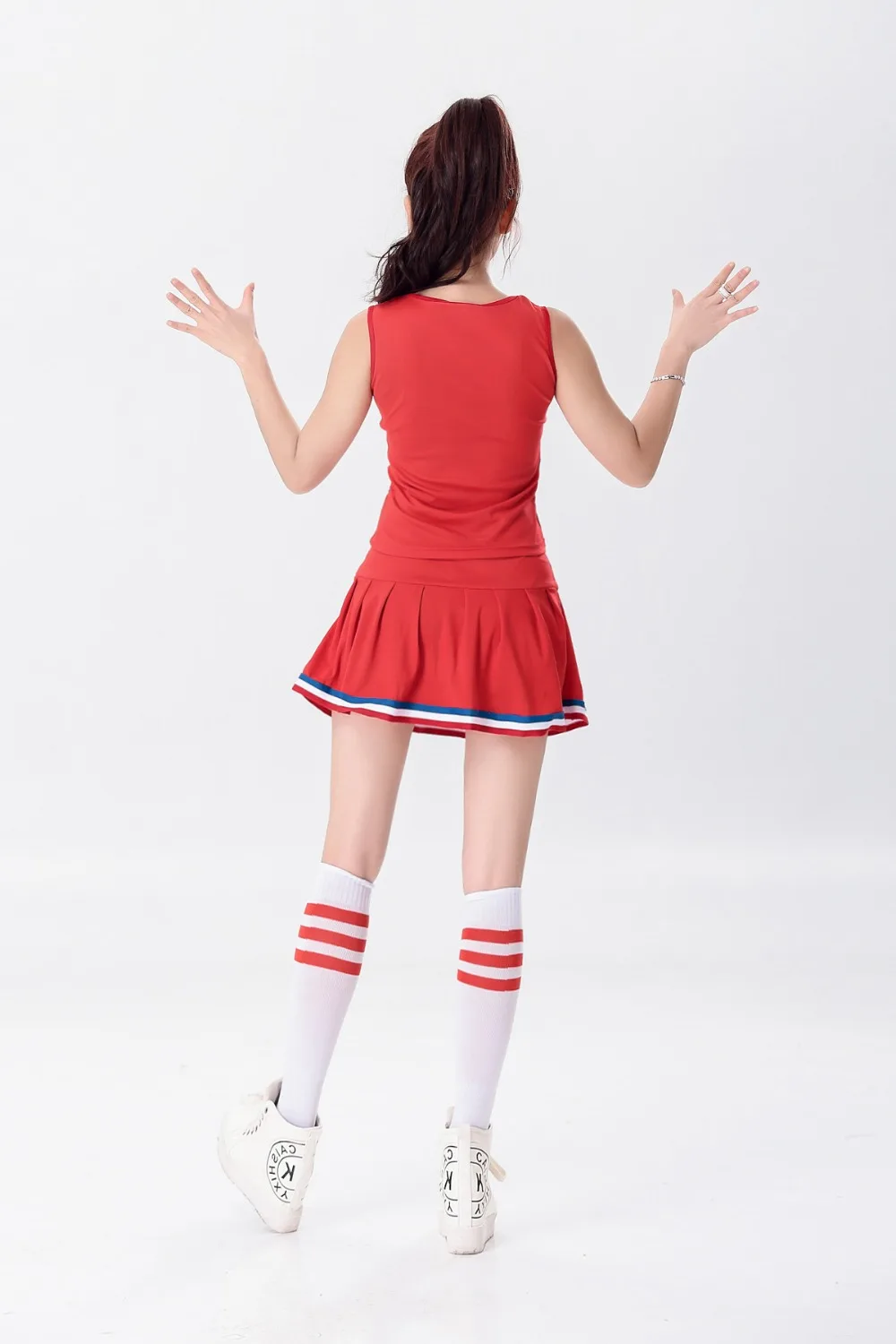Cheerleader Costume Women Football Baby Lady Cheerleading Costumes Boys Girls Stage Performance Dresses Men Kids Adults Uniforms (23)