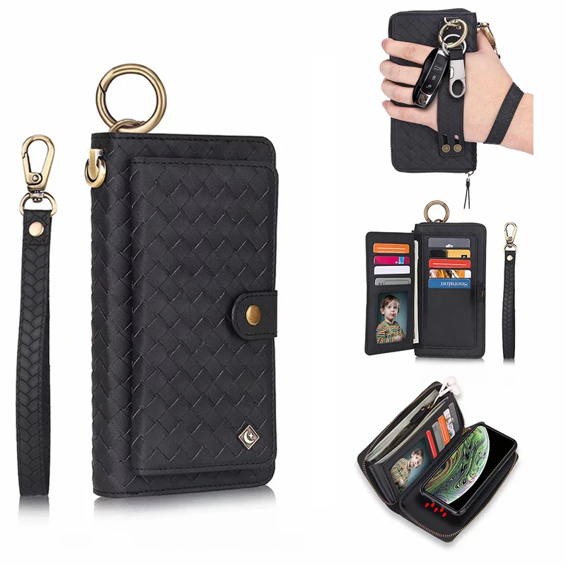 12 Card Slots Zipper Wallet Case For iPhone X XS Max 8 7 Plus Case Magnetic Car Leather Cover For iPhone XR 6 6S Plus Phone Case
12 Card Slots Zipper Wallet Case For iPhone X XS Max 8 7 Plus Case Magnetic Car Leather Cover For iPhone XR 6 6S Plus Phone Case