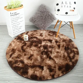New Arrival living room bedroom round mat Ins net red round tie dyed carpet Nordic long hair rug room bedside blanket
New Arrival living room bedroom round mat Ins net red round tie dyed carpet Nordic long hair rug room bedside blanket
