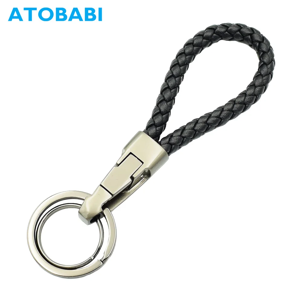 Luxury Fashion Car Key Rings Genuine Leather Remote Keychain Weave Keyring Men Women Key Chain for Land Rover Range Rover Evoque
Luxury Fashion Car Key Rings Genuine Leather Remote Keychain Weave Keyring Men Women Key Chain for Land Rover Range Rover Evoque