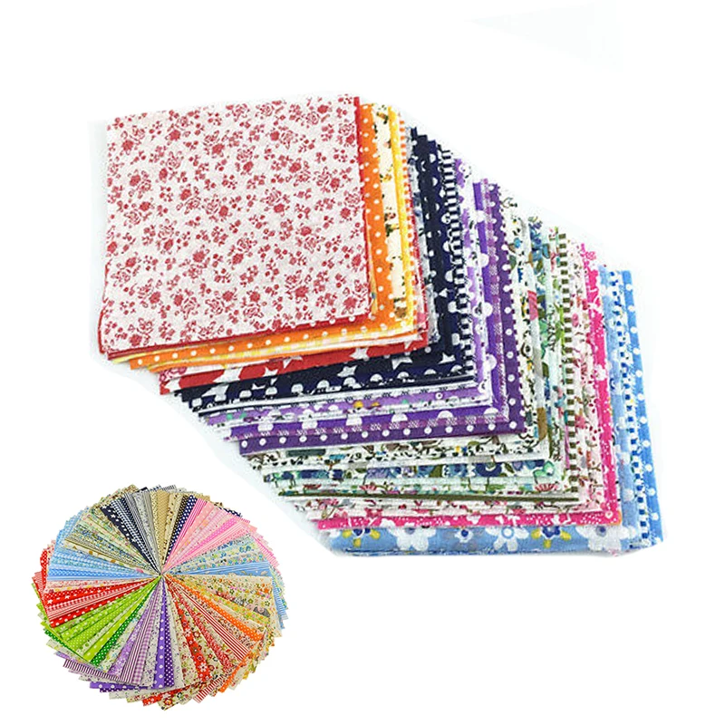 50pcs/pack 10x10cm Hot Sale Colorful Cotton Fabric DIY Handmade Sewing Clothing Patchwork Bags Purse Doll Clothes Supplies
50pcs/pack 10x10cm Hot Sale Colorful Cotton Fabric DIY Handmade Sewing Clothing Patchwork Bags Purse Doll Clothes Supplies