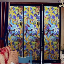 PVC Window Sticker Static Cling Cover Flower Waterproof Colorful Orchid Glass Adhesive Film Electrostatic Free Glass Home Decor
PVC Window Sticker Static Cling Cover Flower Waterproof Colorful Orchid Glass Adhesive Film Electrostatic Free Glass Home Decor