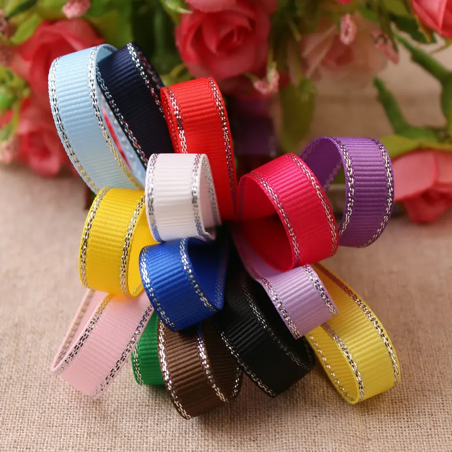 (12 Colors Mix) 9mm 6mm Silver Edge Grosgrain Ribbon DIY Handmade Tapes Gift Packing Solid Ruban Ribbons 12Yards/lot Y02
(12 Colors Mix) 9mm 6mm Silver Edge Grosgrain Ribbon DIY Handmade Tapes Gift Packing Solid Ruban Ribbons 12Yards/lot Y02