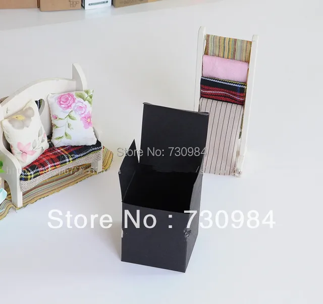 5cm cosmetic paperboard gift packaging box,facial cream black