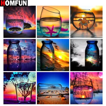 HOMFUN Full Square/Round Drill 5D DIY Diamond Painting "Color landscape" 3D Embroidery Cross Stitch 5D Home Decor Gift
HOMFUN Full Square/Round Drill 5D DIY Diamond Painting "Color landscape" 3D Embroidery Cross Stitch 5D Home Decor Gift