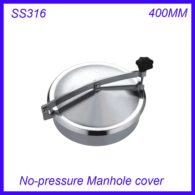 New arrival 400mm SS316L Circular manhole cover NO- pressure Round tank manway door Height:100mm
New arrival 400mm SS316L Circular manhole cover NO- pressure Round tank manway door Height:100mm