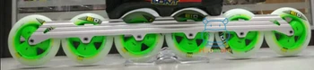6 Wheels Inline Speed Skates Frame with 110mm MATTER G13 Skating Wheel 3 Points Mounting Road Racing Skates Base 195mm 6X110mm
6 Wheels Inline Speed Skates Frame with 110mm MATTER G13 Skating Wheel 3 Points Mounting Road Racing Skates Base 195mm 6X110mm