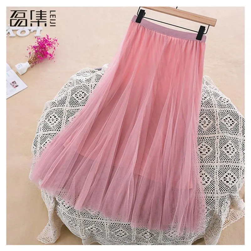 skirts womens plus size 2019 New CasualTulle Skirt Elastic High Waist Pleated Midi Skirt
skirts womens plus size 2019 New CasualTulle Skirt Elastic High Waist Pleated Midi Skirt