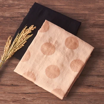 Spring summer silk flax fabric New Circular Wave Point tissu High-end dress clothes patchwork
Spring summer silk flax fabric New Circular Wave Point tissu High-end dress clothes patchwork