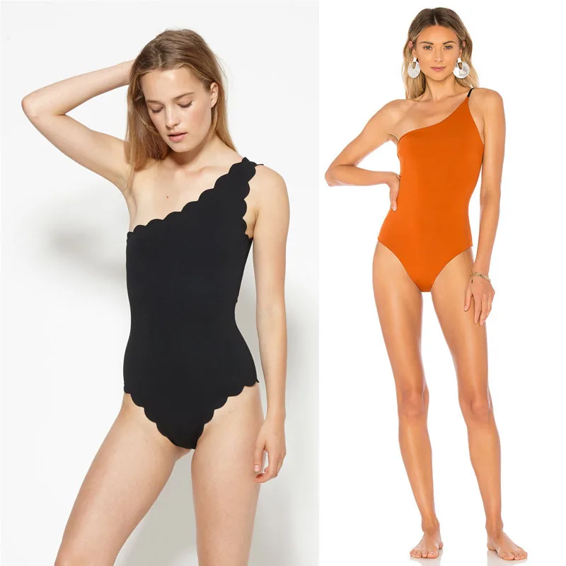 Sexy Off Shoulder Swimwear Women One Piece Bodysuit One Shoulder Swimsuit Solid Padded Bathing Suits Summer Beachwear Monokini
Sexy Off Shoulder Swimwear Women One Piece Bodysuit One Shoulder Swimsuit Solid Padded Bathing Suits Summer Beachwear Monokini